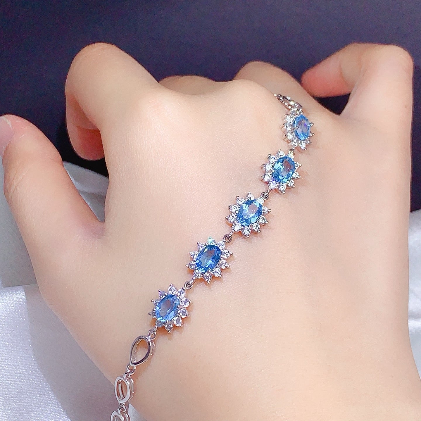 High-Quality Topaz Bracelet: