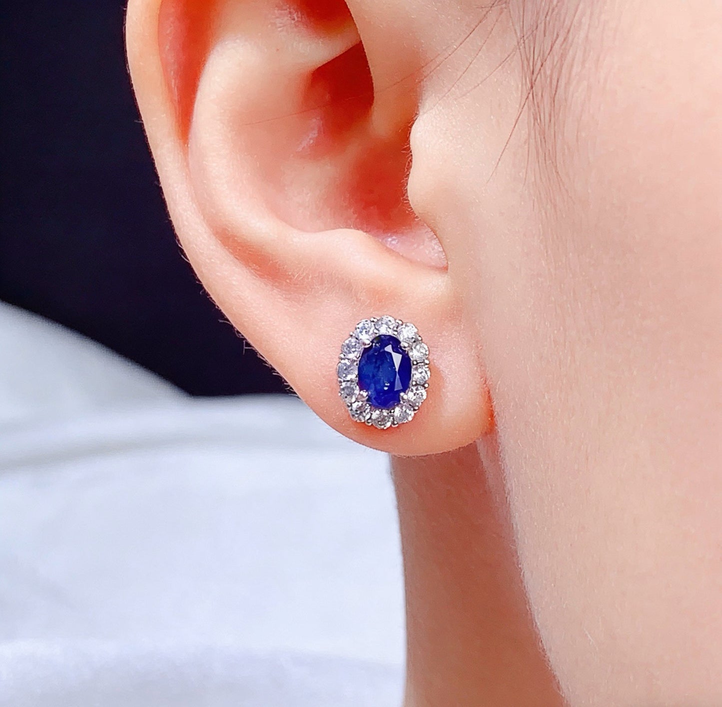 Sapphire Earrings