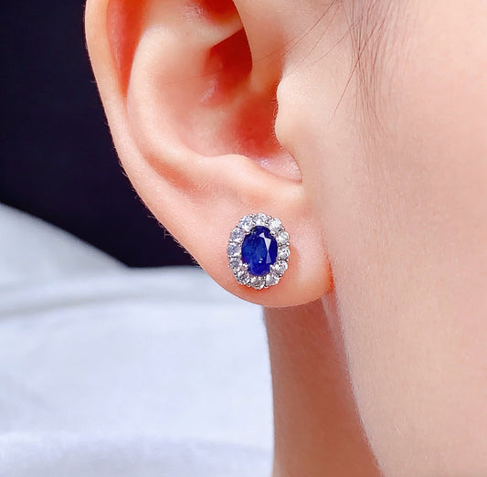 Sapphire Earrings