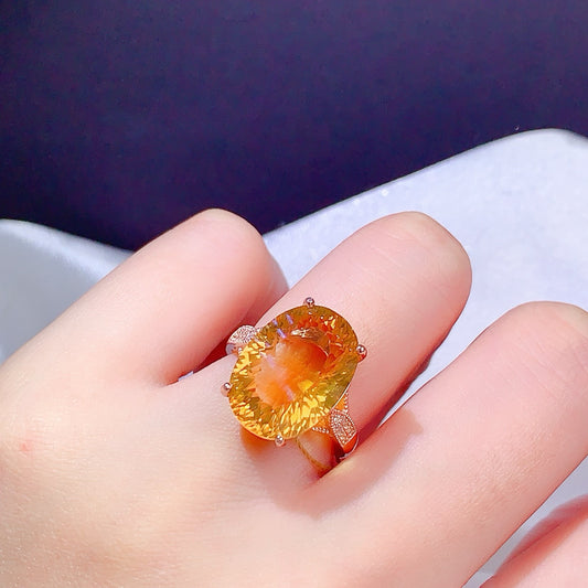 citrine ring