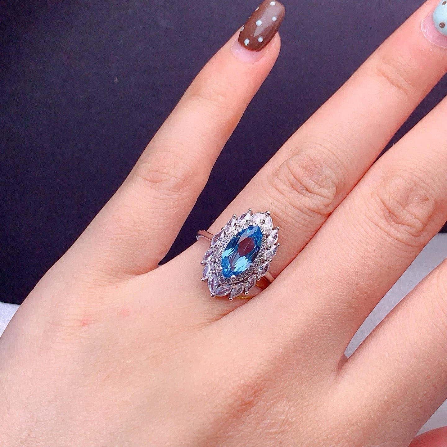 high-quality Topaz ring
