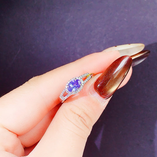 High-quality, designer-style Tanzanite ring